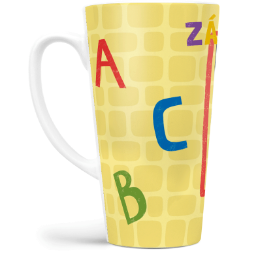 Fotohrnek latte velký - originální dárek - Abeceda